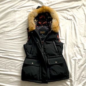 Womens Pendleton down coat vest Aztec XS